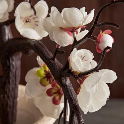White Bonsai Fountain with LED Light