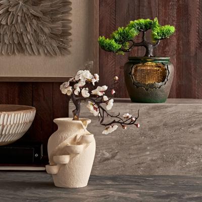 White Bonsai Fountain with LED Light