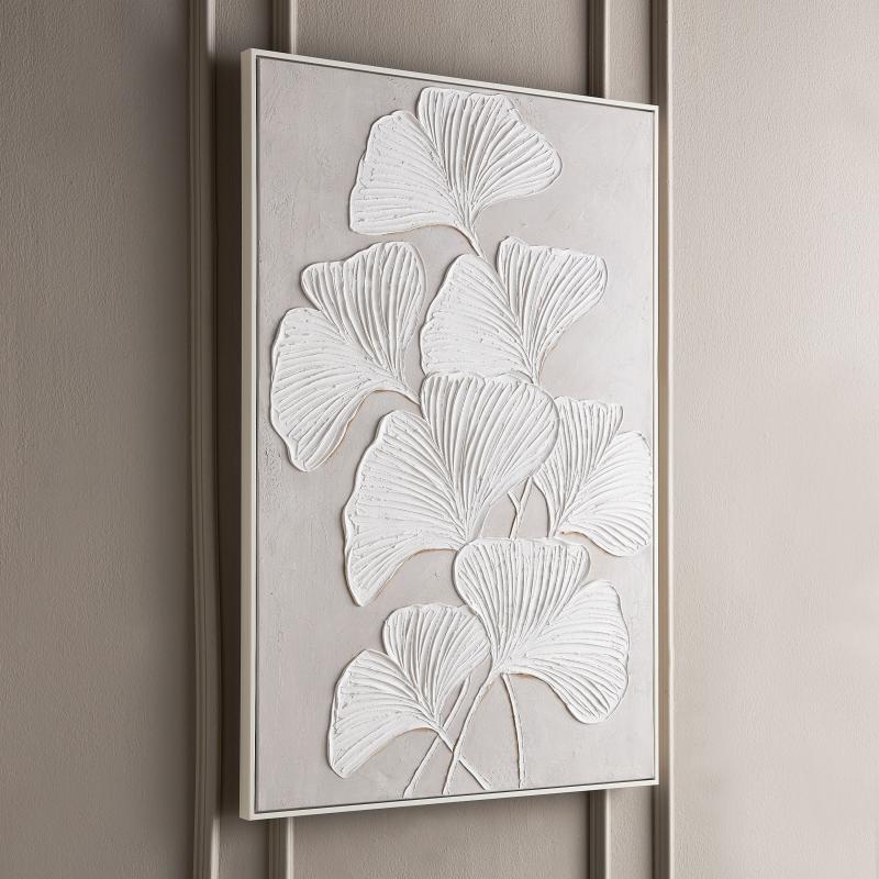 Nala Handpainted Framed Canvas Wall Art - 80x120 cm