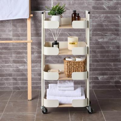 Claudia 4-Tier Storage Trolley