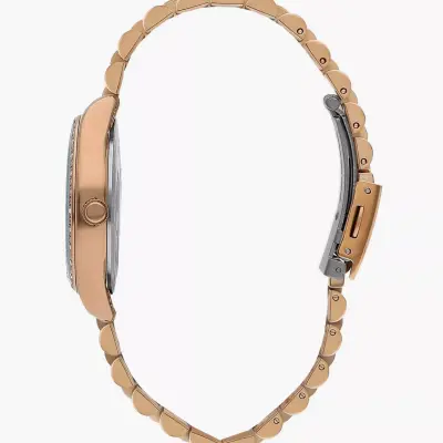 Lee Cooper Rose Gold Analog Metal Watch | LC07818.430