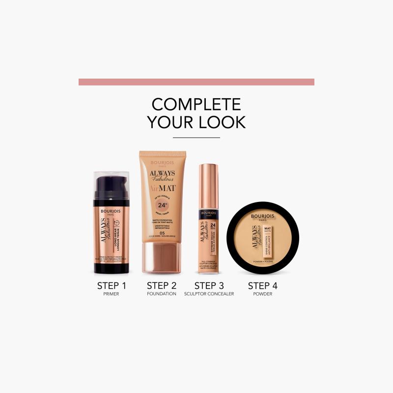 Bourjois Always Fabulous Air Mat Foundation - 30 ml
