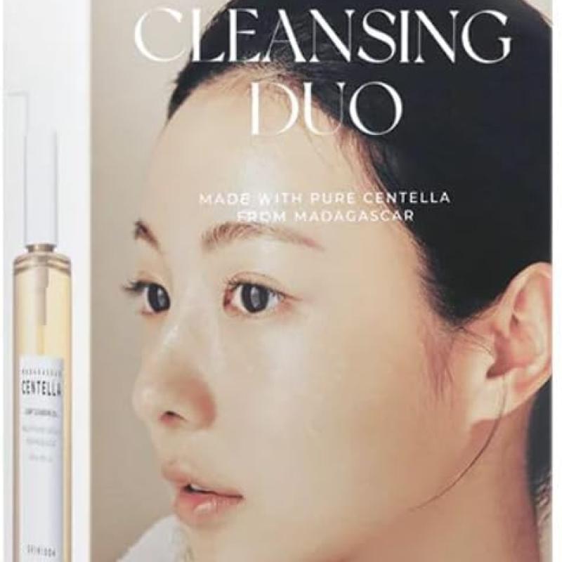 Centella Ampoule Foam & Centella Light Cleansing Oil