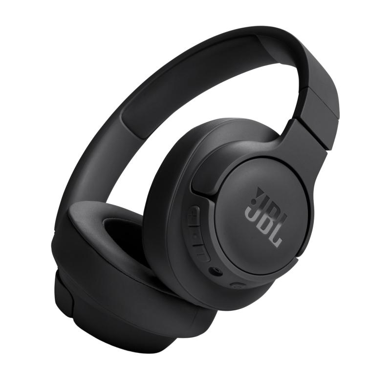 JBL Tune 720BT Wireless Over-Ear Headphones with Mic, Black – T720BLK
