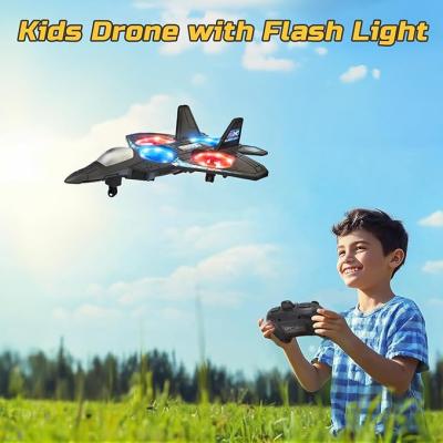 BORTONY RC Helicopter Plane for Kids LO712, 2.4Ghz Remote Control Jet Fighter Airplane