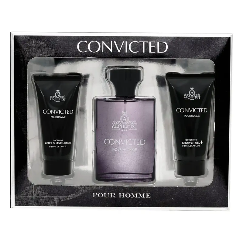 Alchemist London Convicted M Edp 100Ml 3Pcs Perfume Gift Set