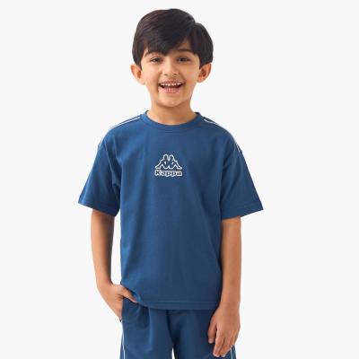 Kappa Logo Print T-shirt and Shorts Set