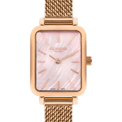 Lee Cooper Women's Analog Pink Mop Dial Watch - LC07815.410