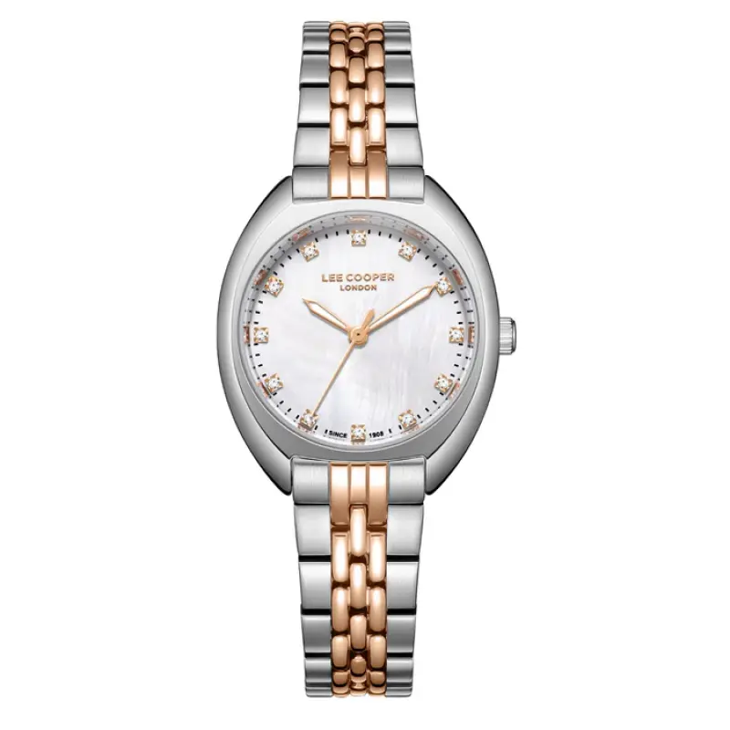 Lee Cooper Women's 30MM Multicolour Analog Metal Strap Watch | LC07989.420