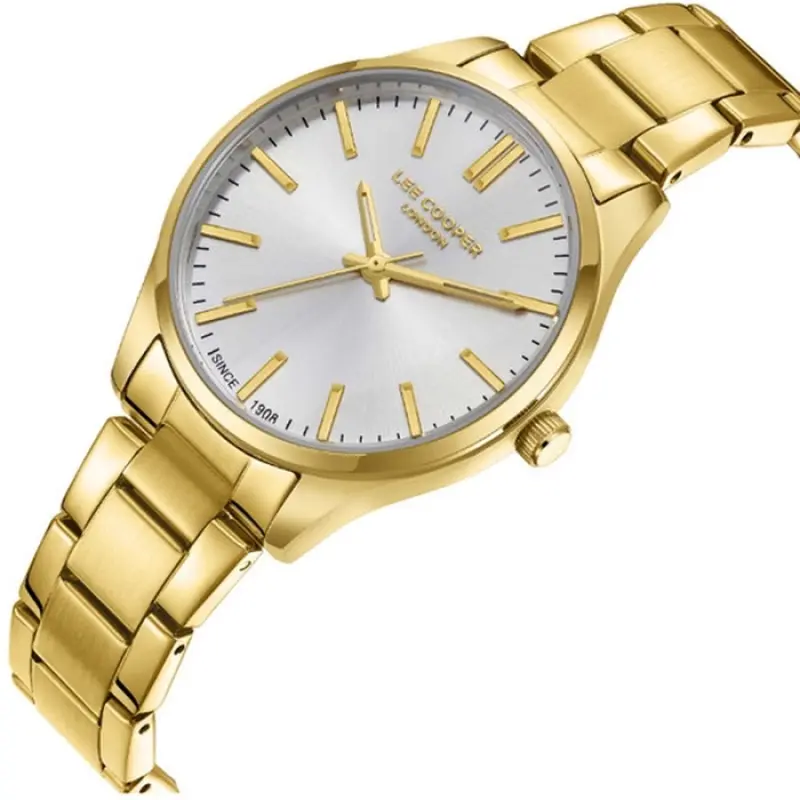 Lee Cooper Women's Analog Silver Dial Watch - LC08011.130