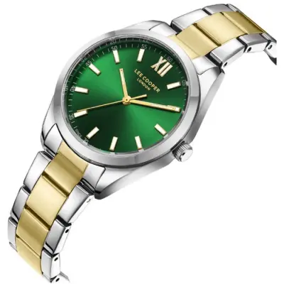 Lee Cooper Women's Analog Green Dial Watch - LC08014.270