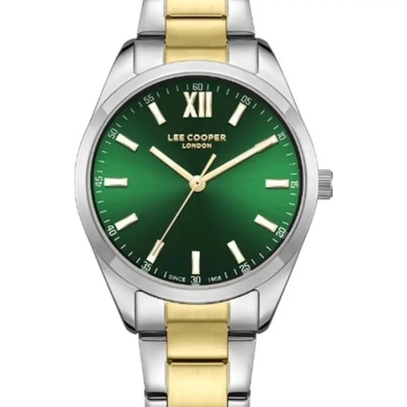 Lee Cooper Women's Analog Green Dial Watch - LC08014.270