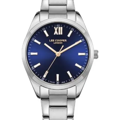 Lee Cooper Women's Analog Blue Dial Watch - LC08014.390