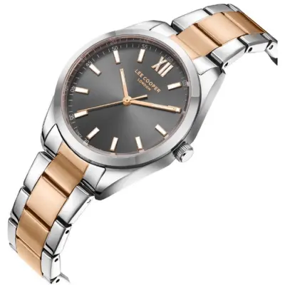 Lee Cooper Women's Analog Grey Dial Watch - LC08014.560