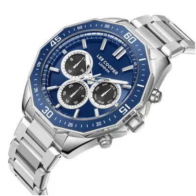 Lee Cooper Men's Multi Function Blue Dial Watch - LC08021.390