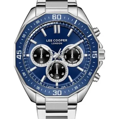 Lee Cooper Men's Multi Function Blue Dial Watch - LC08021.390