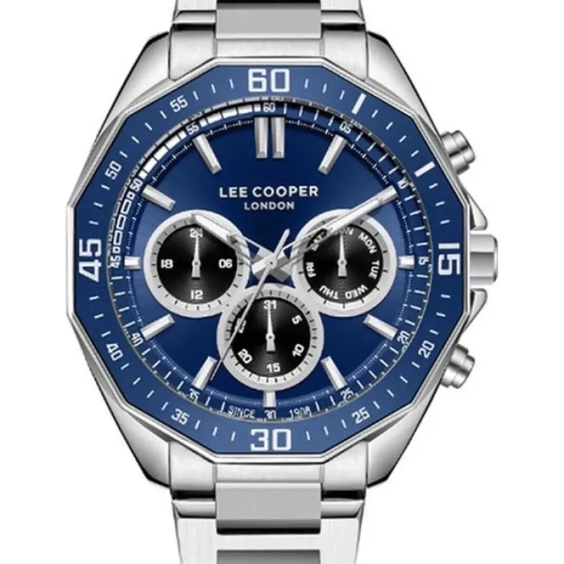 Lee Cooper Men's Multi Function Blue Dial Watch - LC08021.390