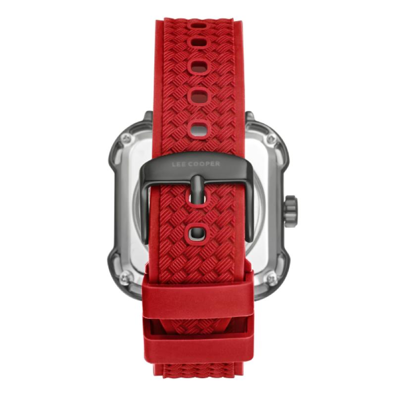 LEE COOPER Men Automatic Red Dial Watch - LC08072.688