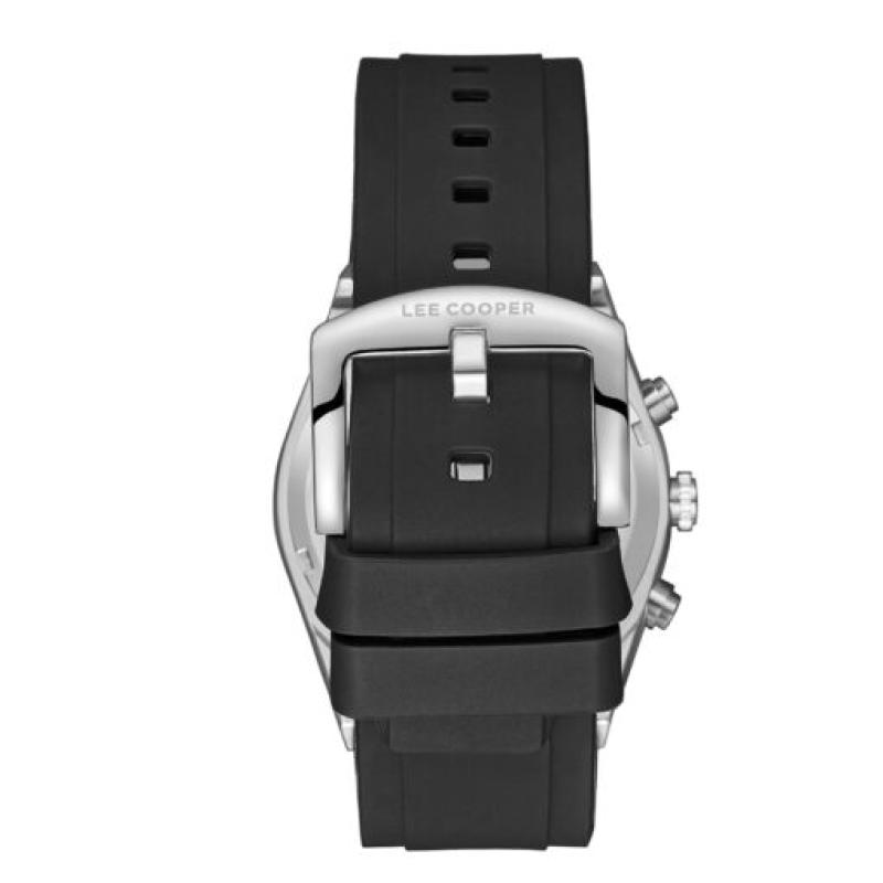 LEE COOPER Men's Multi Function Display and Silicone Strap - LC08088.351
