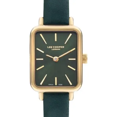 LEE COOPER Women's Analog Green Dial Watch - LC07814.177