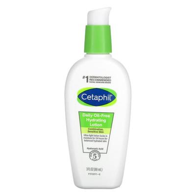 Cetaphil Daily Oil-Free Hydrating Lotion , 88 ml, Provides 24-hour Hydration