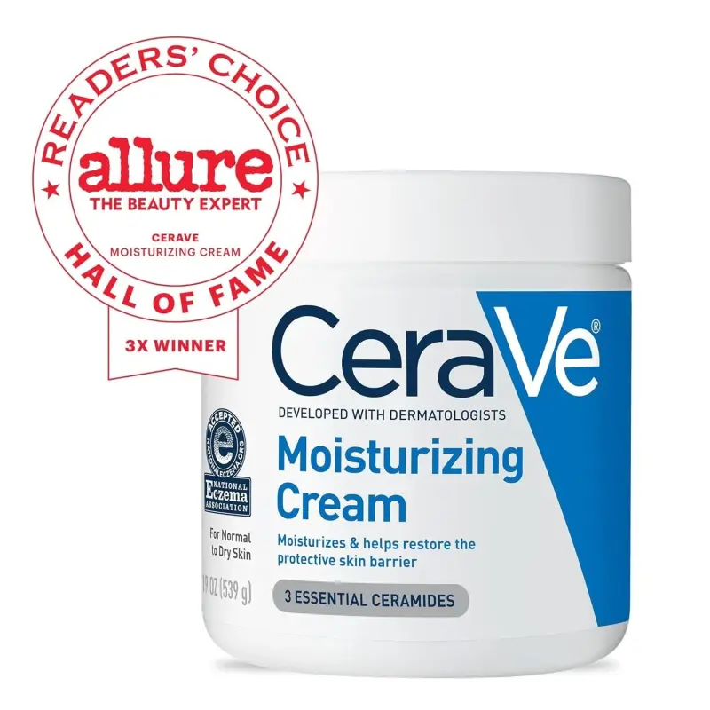 CeraVe Moisturizing Cream for Face and Body, Daily Moisturizer