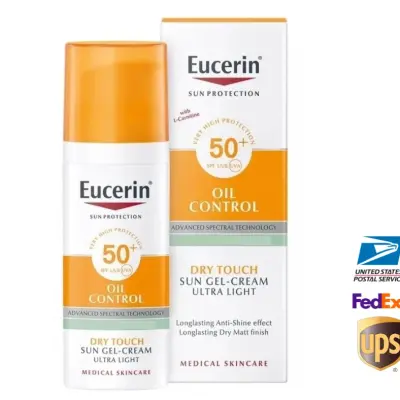 Eucerin Oil Control SPF50+ Sun Gel-Cream 50ml | Dry Touch | EXP 10/2027 | 12M PA